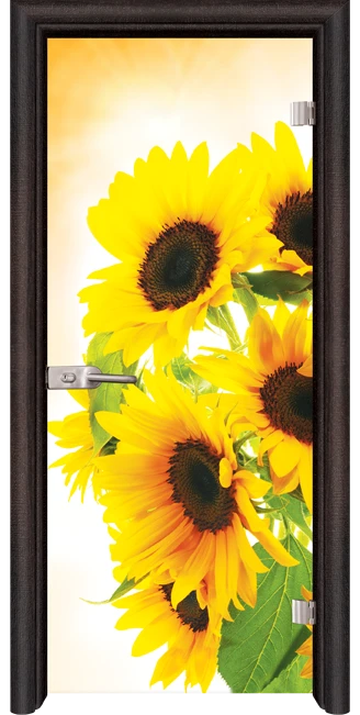 Стъклена врата Standart Print G 13-4, Венге